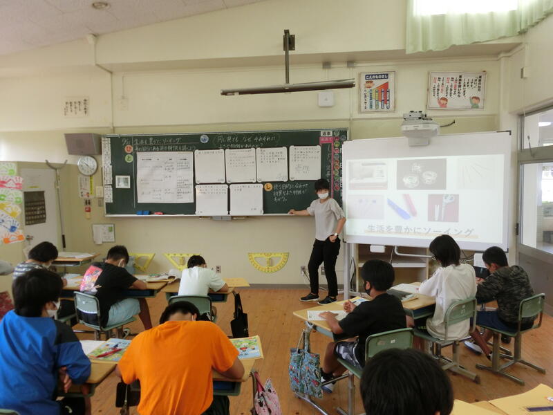 家庭科｜六年｜参観授業｜