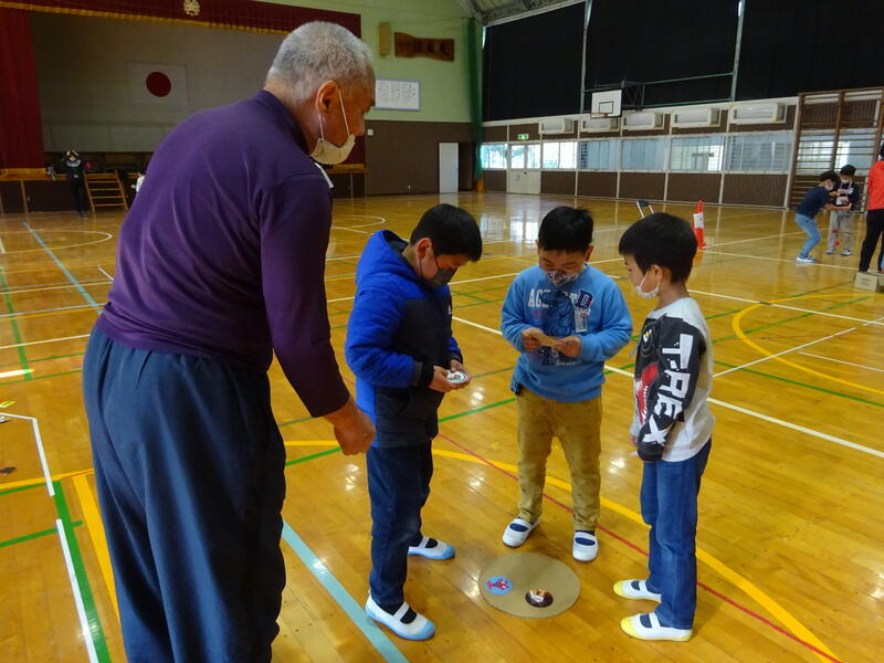 1年　昔遊び大会