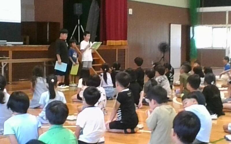 ２・４・6年生による発表