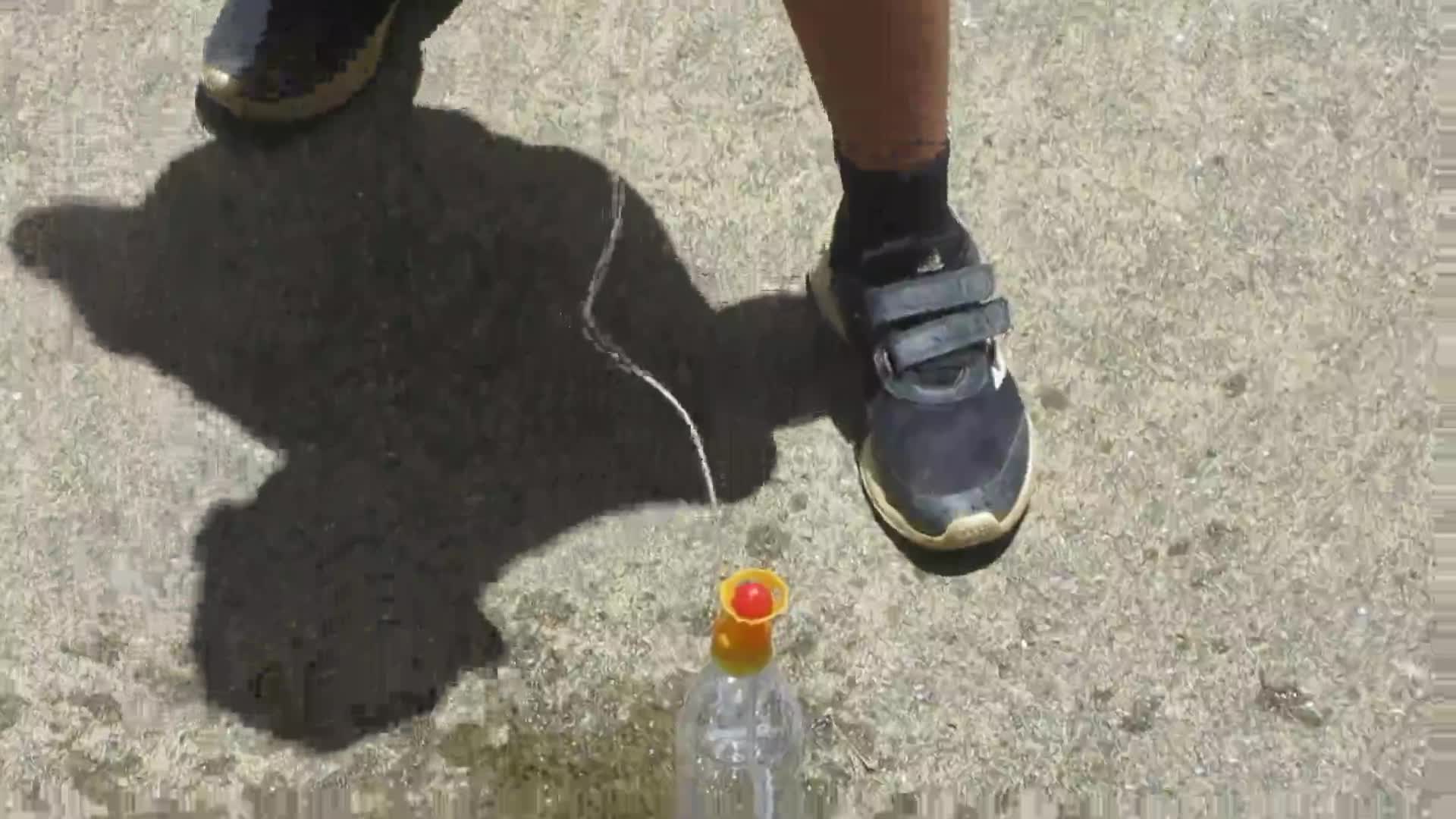 ４年理科「とじこめた空気や水」