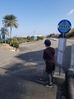 帰りのバスもがんばるぞ！