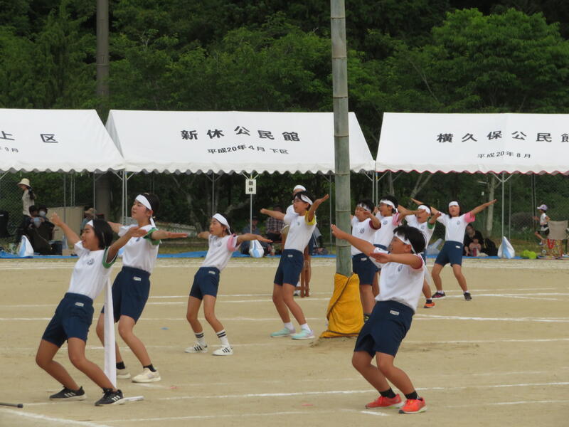 赤団、白団どちらも気合が入っています。