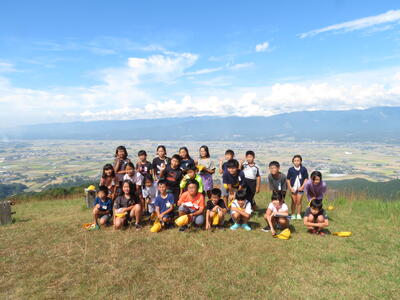 妙見野展望にて