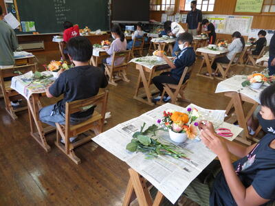 フラワーアレンジメント