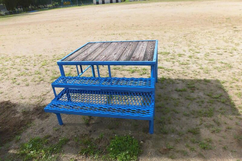 新しく生まれ変わった指令台