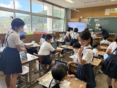 ３年生も使っています