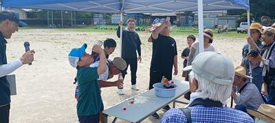 コーラ早のみ大会に