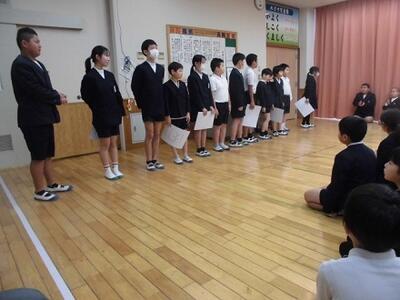 給食委員会から