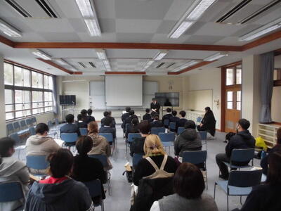 説明を聞きました