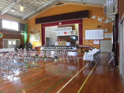 会場準備ができました