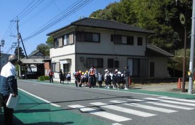 正しい横断の方法を