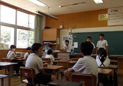 1学期の登校班のふり返り