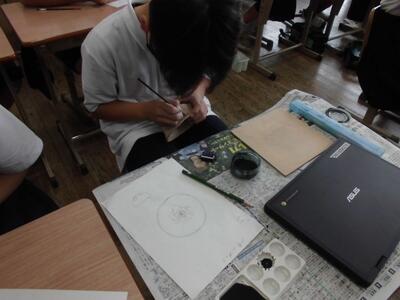 真剣に