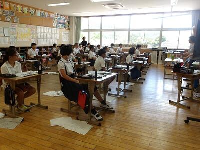 地域の方に