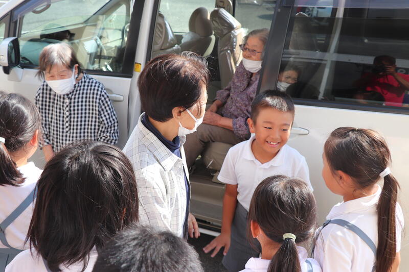 おばあちゃんとおしゃべり