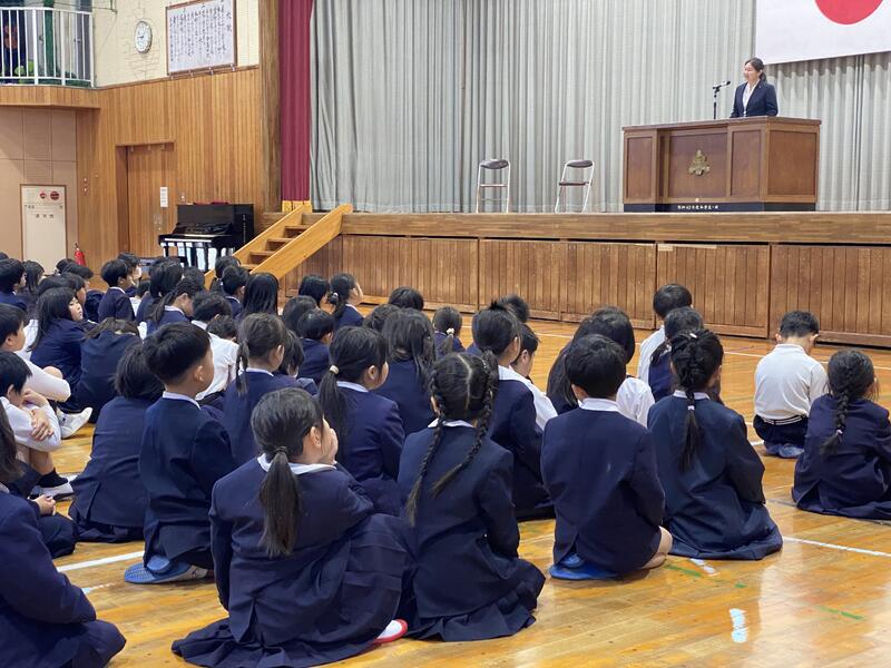 校長先生のお話