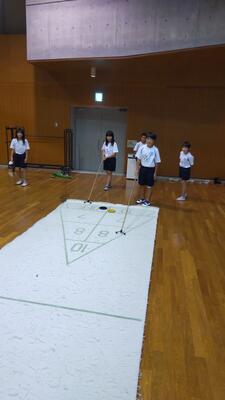 シャッフルボードです