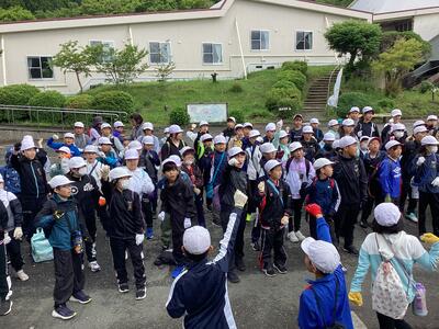 ハイキング出発式