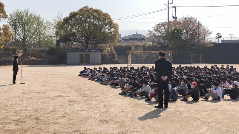始業式がありました