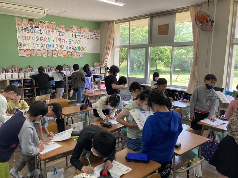 ４年生外国語活動