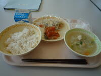 今日の給食