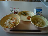 今日の給食