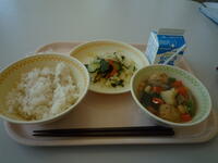 今日の給食