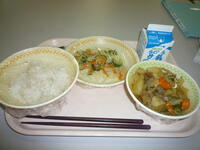 今日の給食