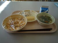 今日の給食
