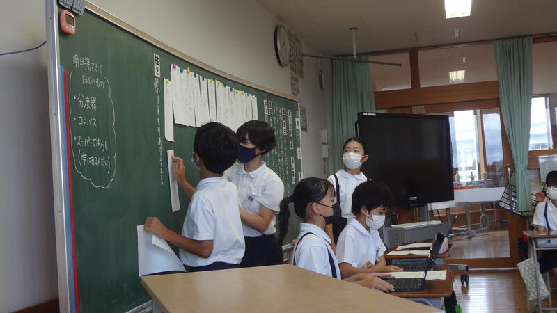 学級会の運営も慣れてきました