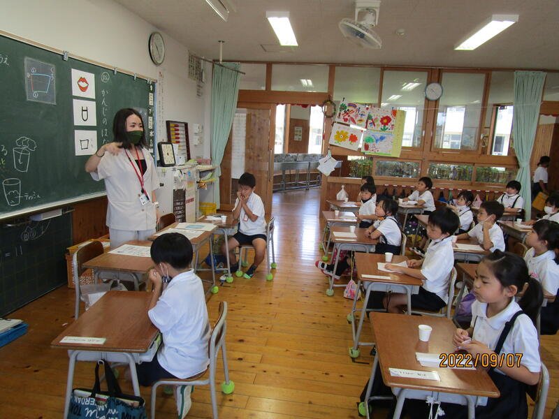 歯科衛生士さんと一緒に