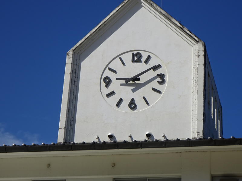 学校校舎時計