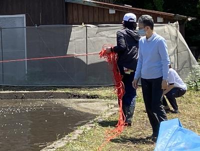 校長先生も素晴らしいジャンプと関心＾＾！されたとか