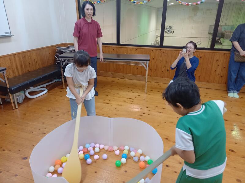 食材を混ぜるのも大変です。