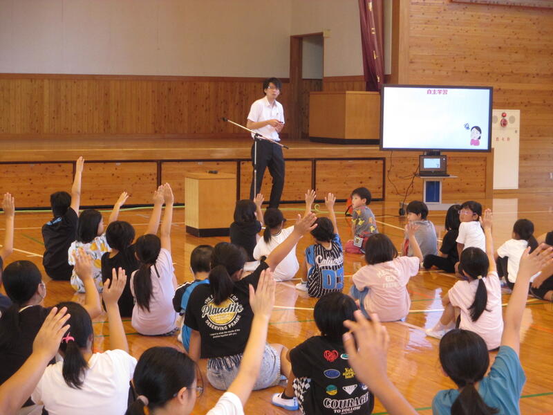 自主学習に取り組んでいますか