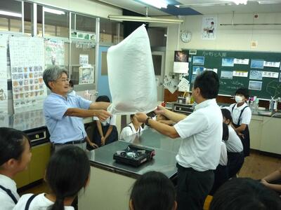 上昇気流の実験