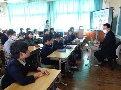 薬物乱用防止教室①