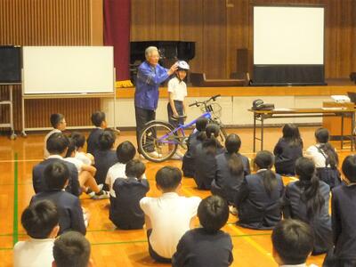 自転車の乗り方