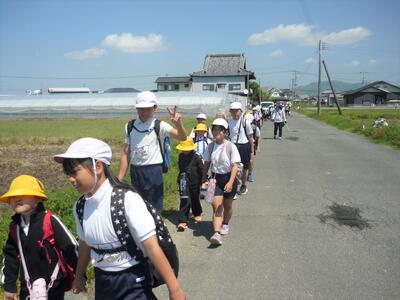 １年生と６年生