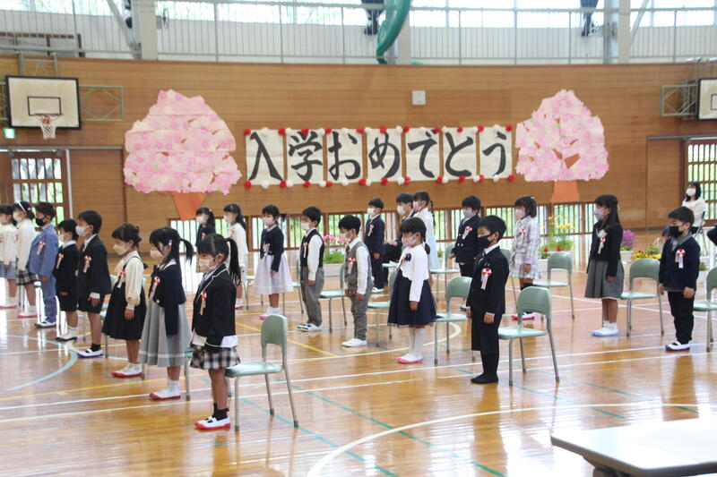 入学式の様子①