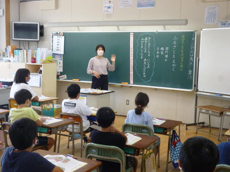 ４年生の授業の様子