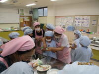 白玉団子、みょうがまんじゅうづくり