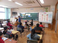 ４年生の授業風景