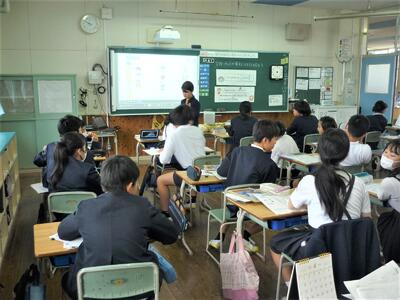 ６年生の外国語の授業②