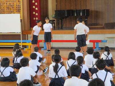 ありがとう　ごめんなさい