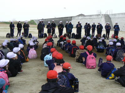 目的地での送別会