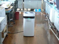 いただいた空気清浄機