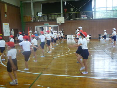 運動会全体練習