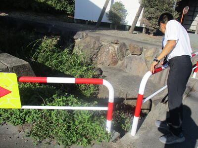 通学路点検の様子