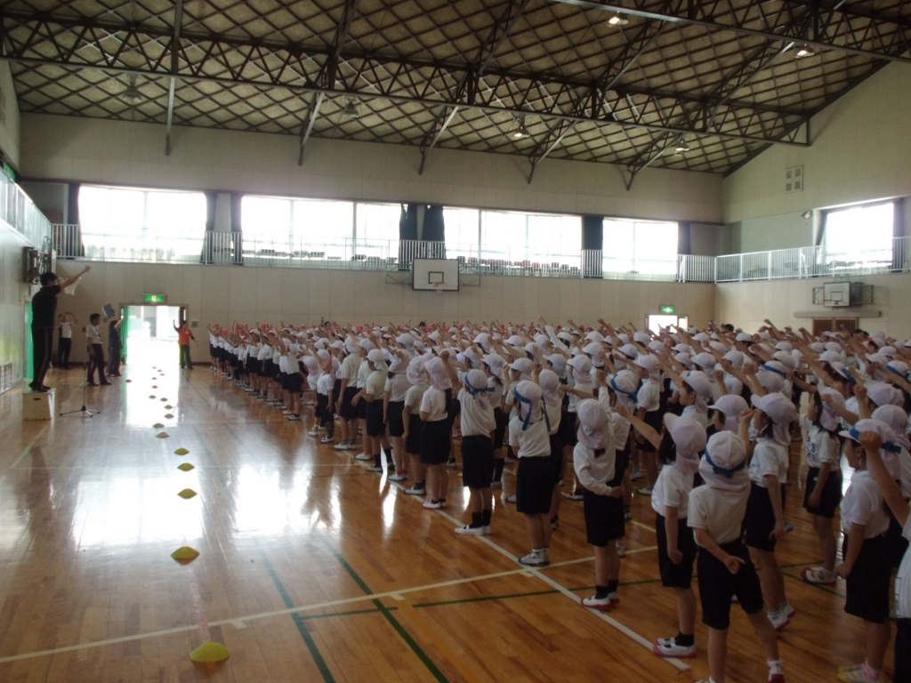 全体練習の様子